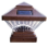Textured Copper Solar Deck Light Textured Copper Solar Deck Light