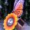 Solar Butterfly/Sunflower Light