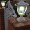 White Hexagon Solar Pillar Light White Hexagon Solar Pillar Light
