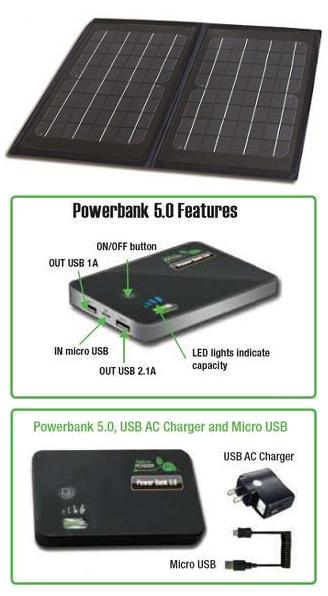 Solar Charger with Power Bank